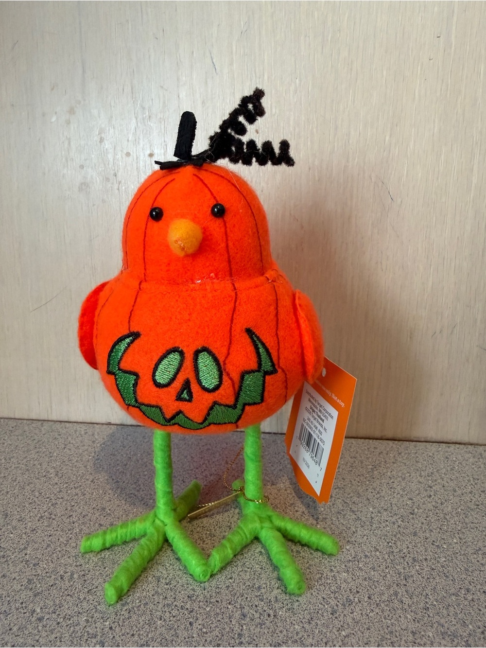 New Target Halloween 2026 Hyde Eek Featherly Friends FLICKER Fabric Bird Pumpkin